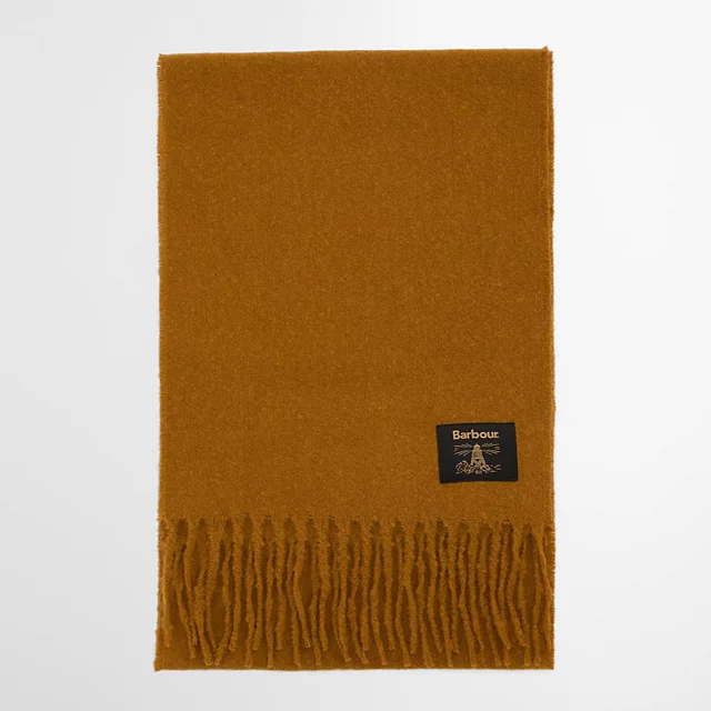 Orvis Barbour® Brandy Bouclé Scarf BRONZE BROWN