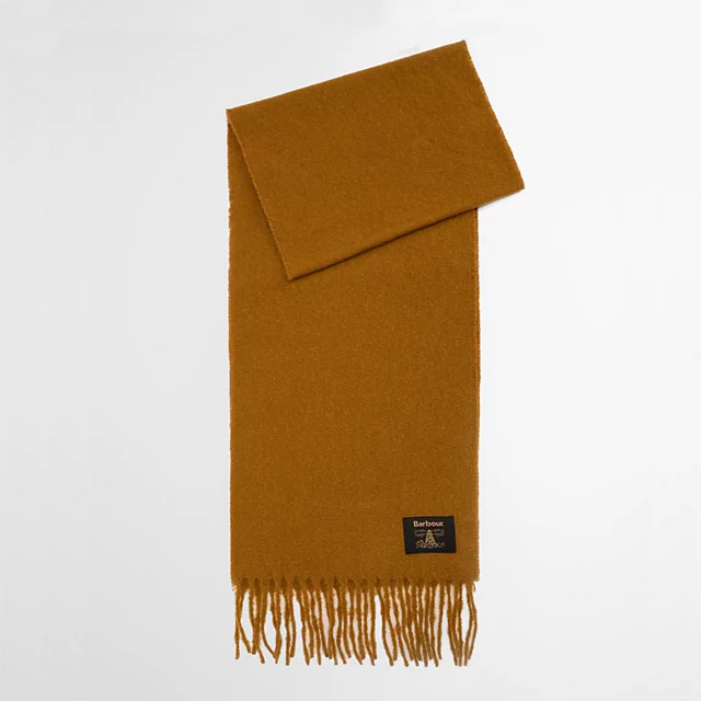 orvis Barbour® Brandy Bouclé Scarf BRONZE BROWN