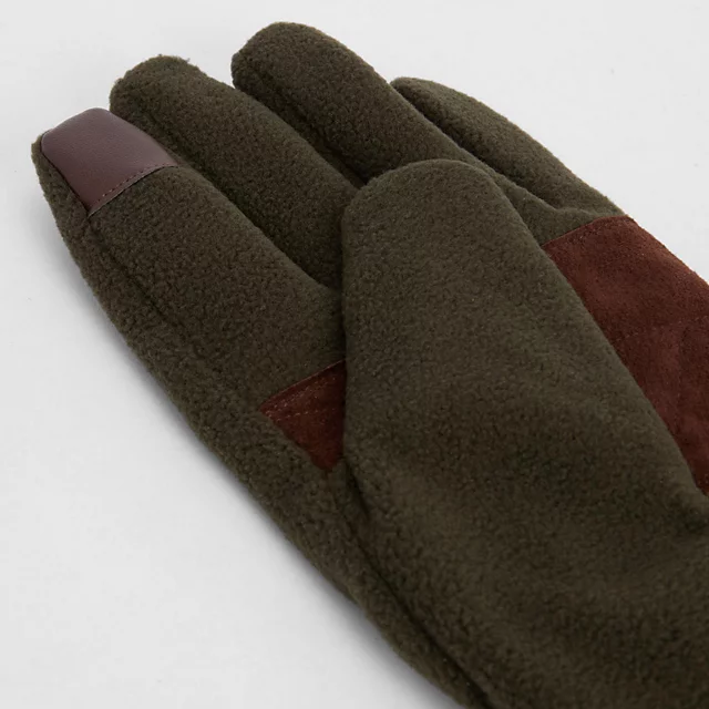 Orvis Barbour® Coalford Fleece Gloves OLIVE