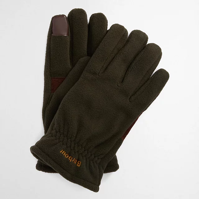 orvis Barbour® Coalford Fleece Gloves OLIVE