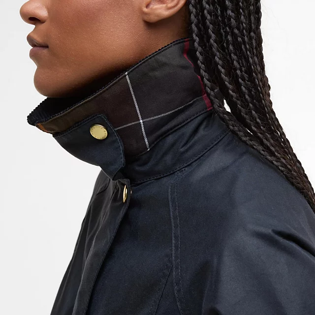 Orvis Barbour® Cropped Beadnell Waxed Jacket NAVY