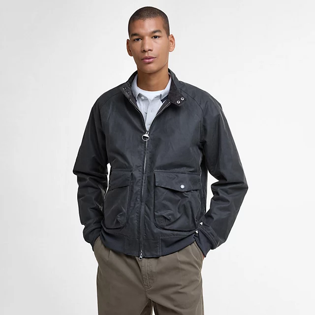 orvis Barbour® Modern Royston Waxed Jacket GREY