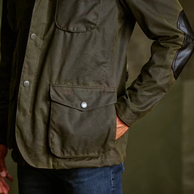 Orvis Barbour® Ogston Waxed Jacket OLIVE
