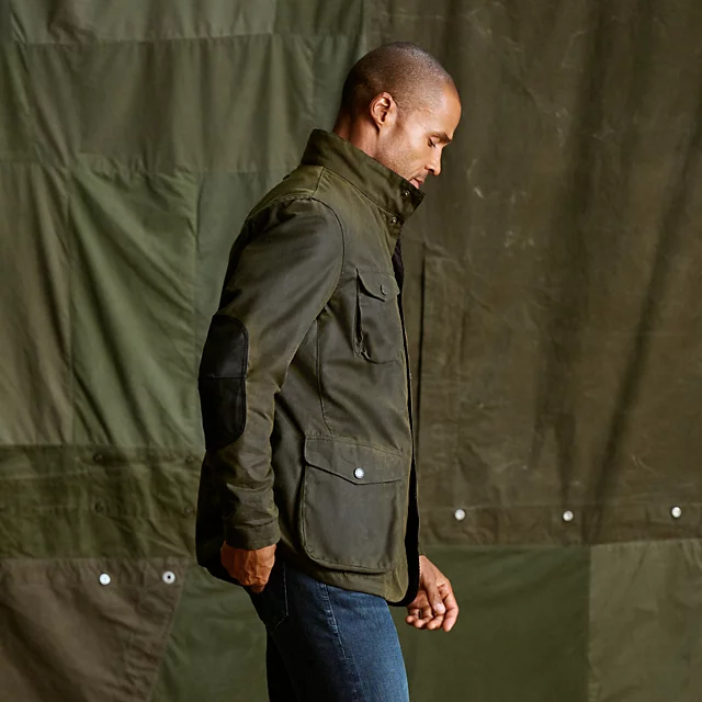 Orvis Barbour® Ogston Waxed Jacket OLIVE