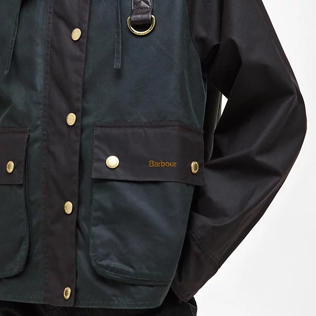 Orvis Barbour® Reighton Waxed Jacket SAGE/RUSTIC