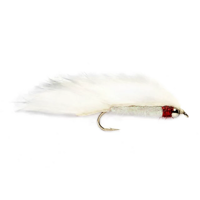 orvis Bead Head Flash Zonker WHITE