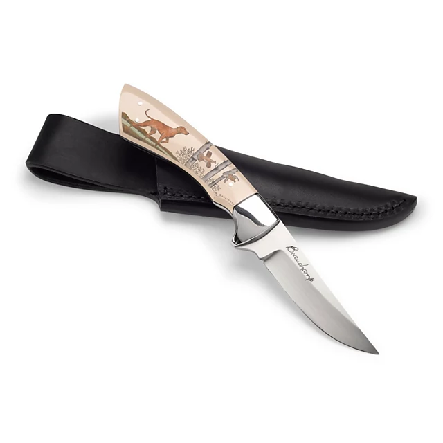 orvis Beauchamp Scrimshaw Knife GROUSE FLUSH