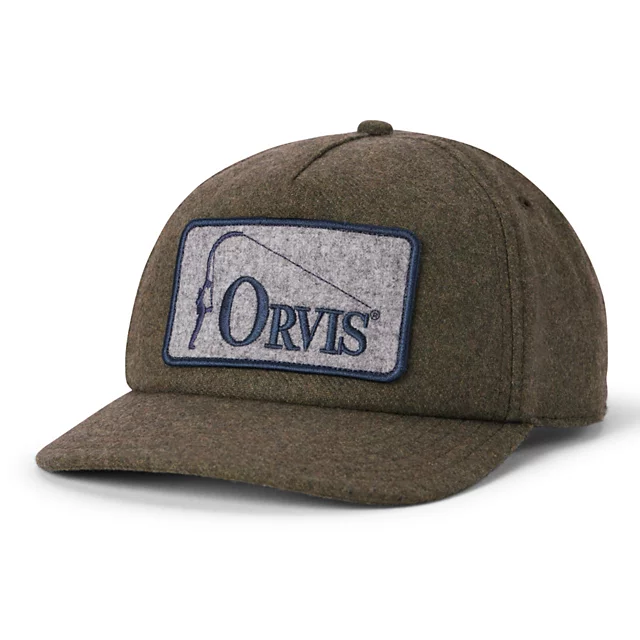 orvis Bent Rod Flannel Cap IVY