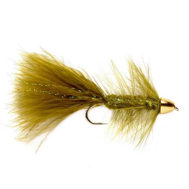 orvis Brass Cone Head Woolly Bugger OLIVE