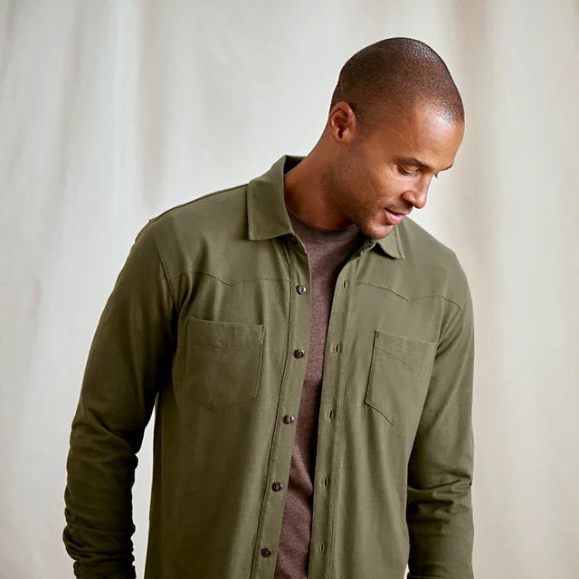 Orvis Bromley Long-Sleeve Western Shirt TARRAGON