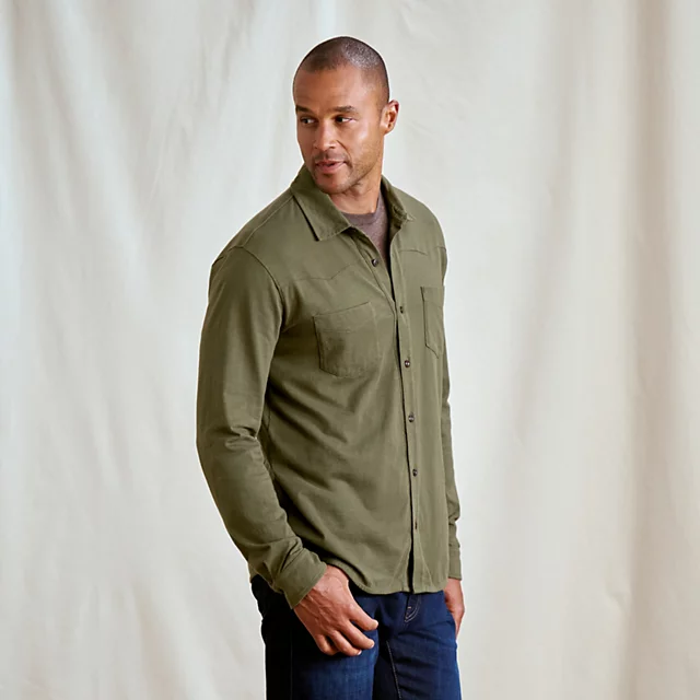 Orvis Bromley Long-Sleeve Western Shirt TARRAGON