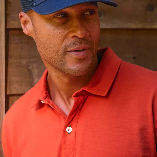 Orvis Bromley Polo PAPAYA