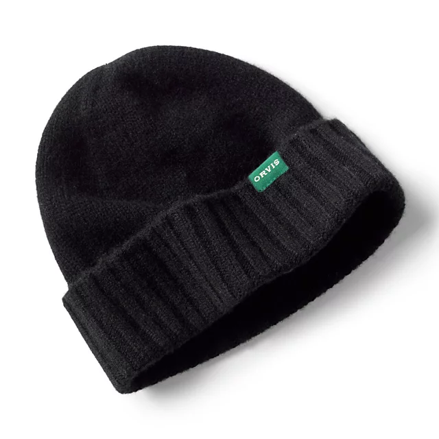 orvis Cashmere Watch Cap BLACK