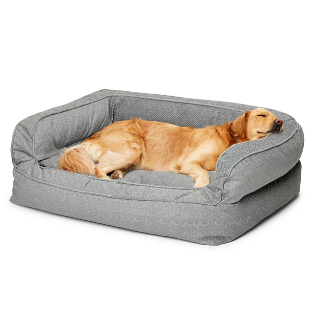 orvis Orvis ComfortFill-Eco™ Deluxe Dog Bed GREY TWEED