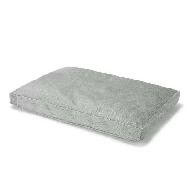 orvis Orvis ComfortFill-Eco™ ToughChew® Lounger Dog Bed GREY TWEED