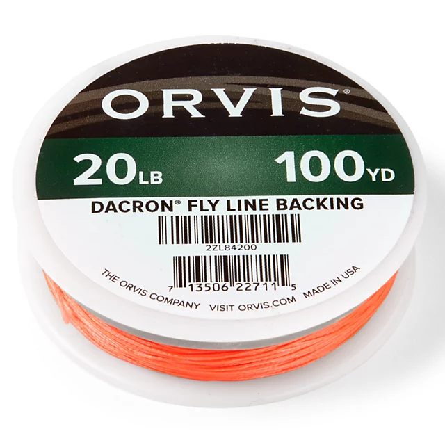 orvis Dacron® Backing ORANGE