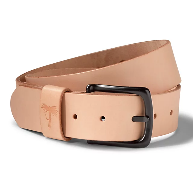 orvis Embossed Icon Belts NATURAL