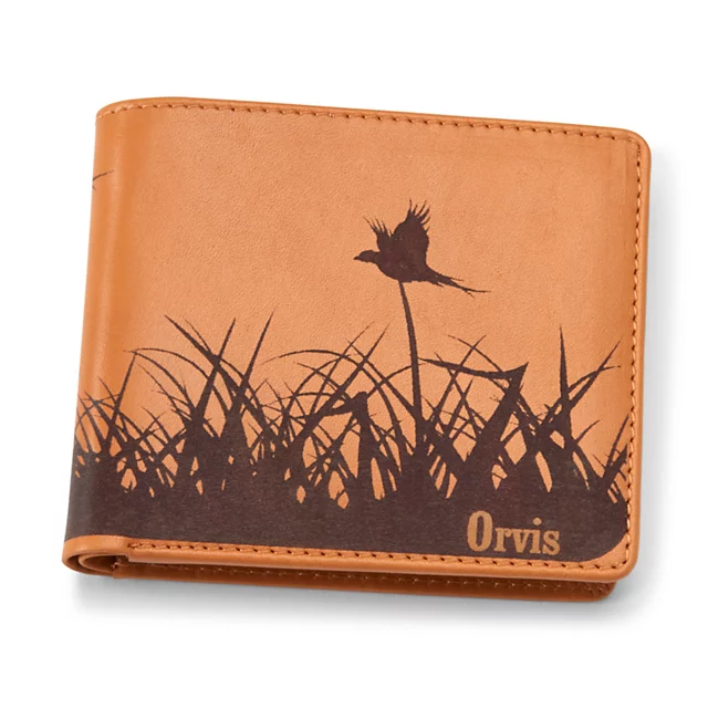 orvis Etched Landscape Wallet