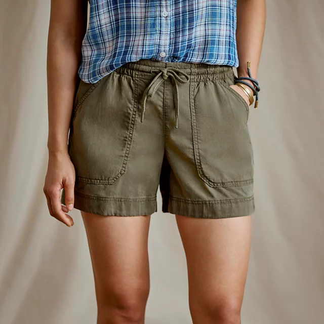 Orvis Explorer TENCEL™ 4.5" Shorts TARRAGON