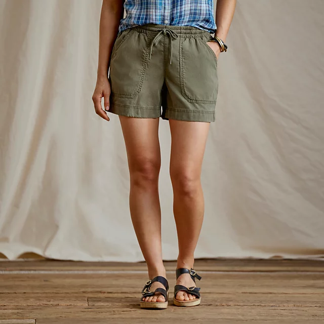 orvis Explorer TENCEL™ 4.5" Shorts TARRAGON