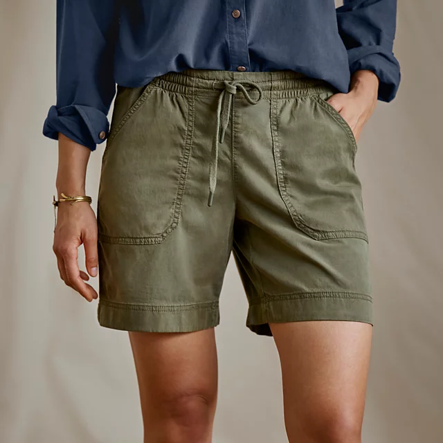 Orvis Explorer TENCEL™ 7" Shorts TARRAGON