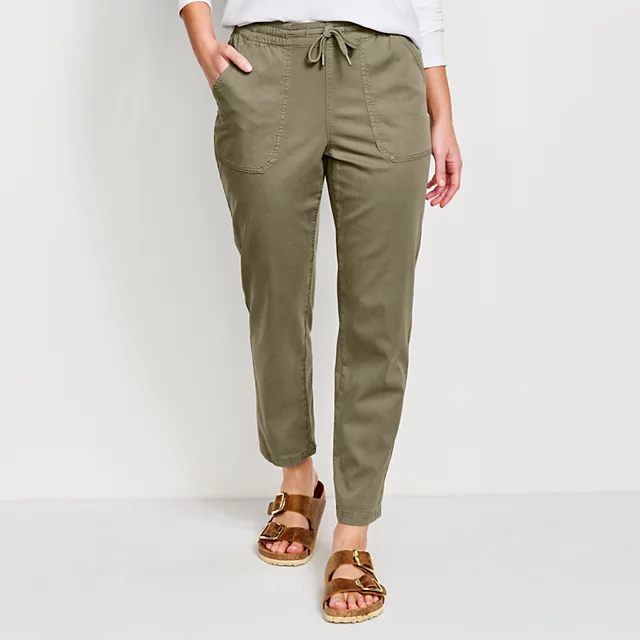 Orvis Explorer TENCEL™ Ankle Pants TARRAGON