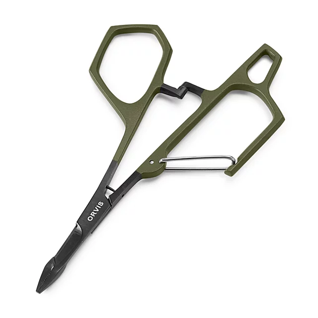 orvis Flow Quickdraw Forceps BLACK OLIVE