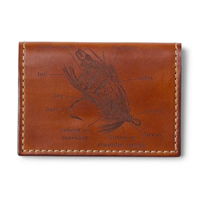 orvis Fly Anatomy Bi-Fold Wallet