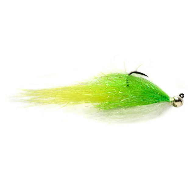 orvis GD Spark Plug CHARTREUSE WHITE