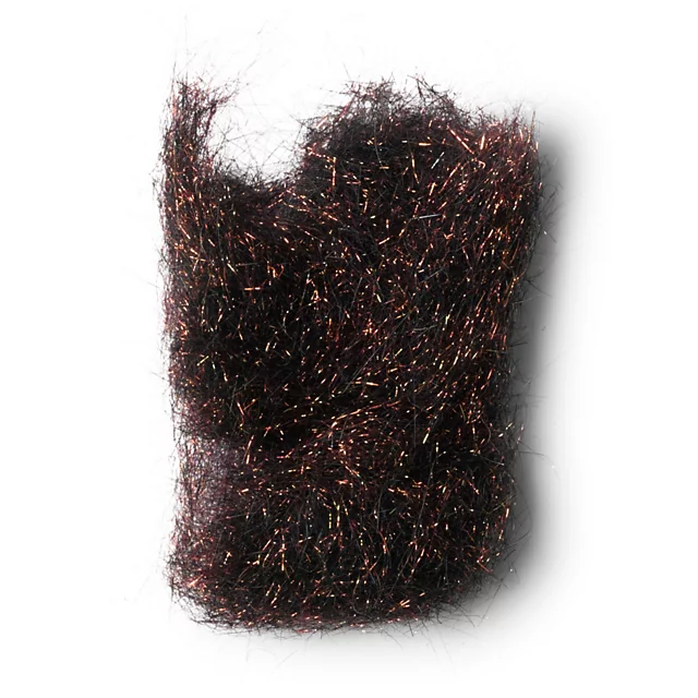 orvis Hare’ E Ice Dubbing RED/BLACK