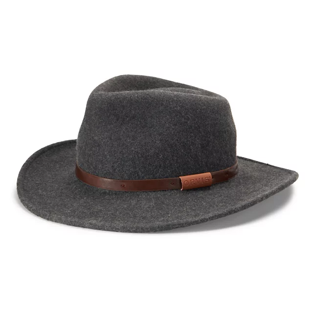 orvis Heathered-Felt Hat CHARCOAL