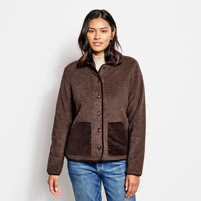 orvis Heritage Sherpa Jacket BARK