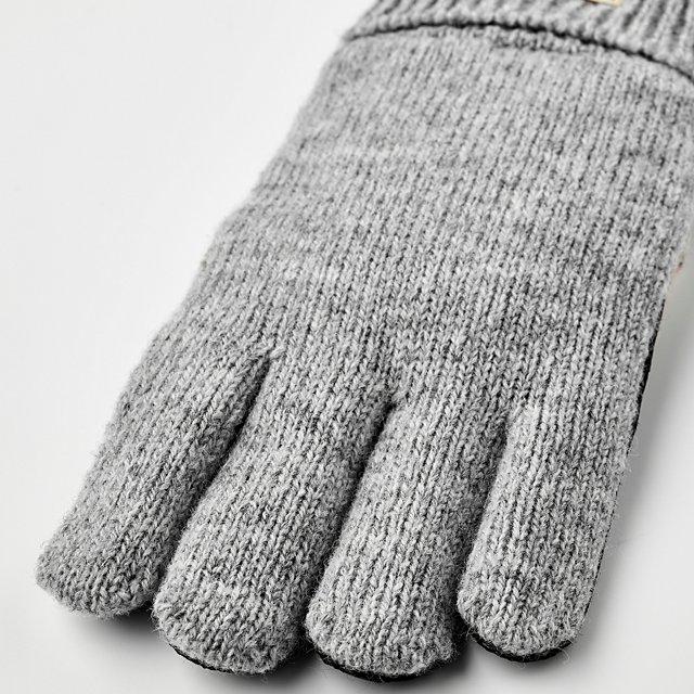 Orvis Hestra Raggwool Deerskin Gloves GREY