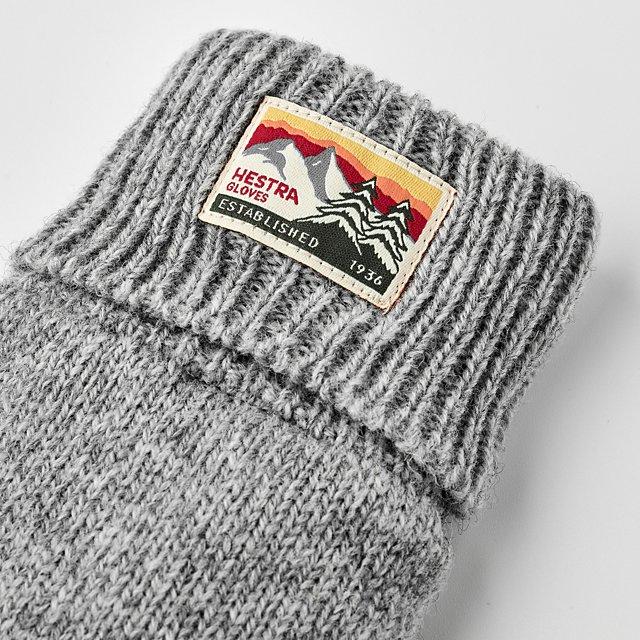 Orvis Hestra Raggwool Deerskin Gloves GREY