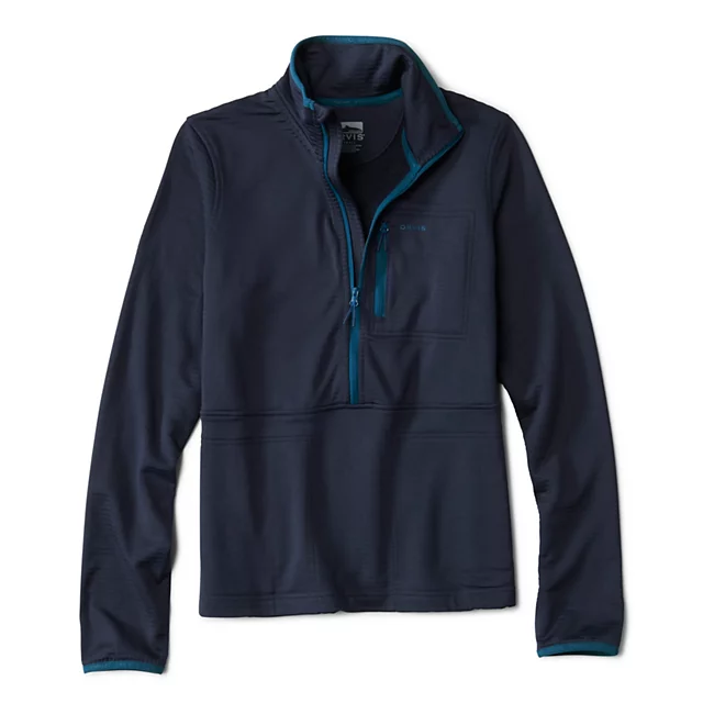 orvis Horseshoe Hills Fleece 1/2-Zip TRUE NAVY