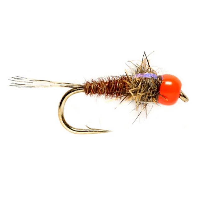 orvis Hot Head Euro Pheasant Tail ORANGE