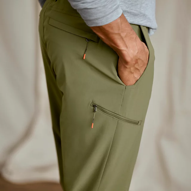 Orvis Jackson Quick-Dry Regular Fit Pants MOSS
