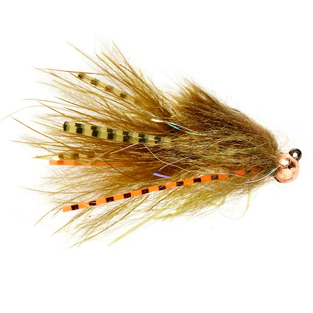 orvis Keslar’s Mini Gulp Sculp Barbless OLIVE