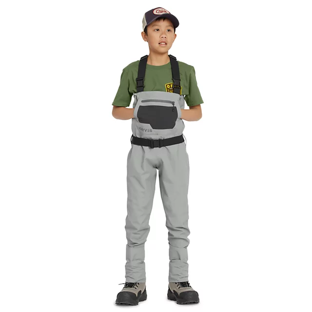 Orvis Kids’ Clearwater Waders STONE