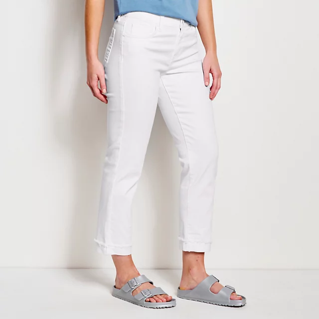 Orvis Kut From The Kloth® Amy Cropped Jeans WHITE