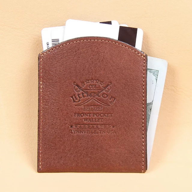 Orvis Leather Front Pocket Wallet