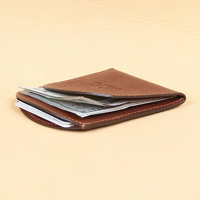 orvis Leather Front Pocket Wallet