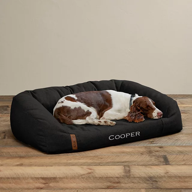 orvis Memory Foam Couch Dog Bed CHARCOAL