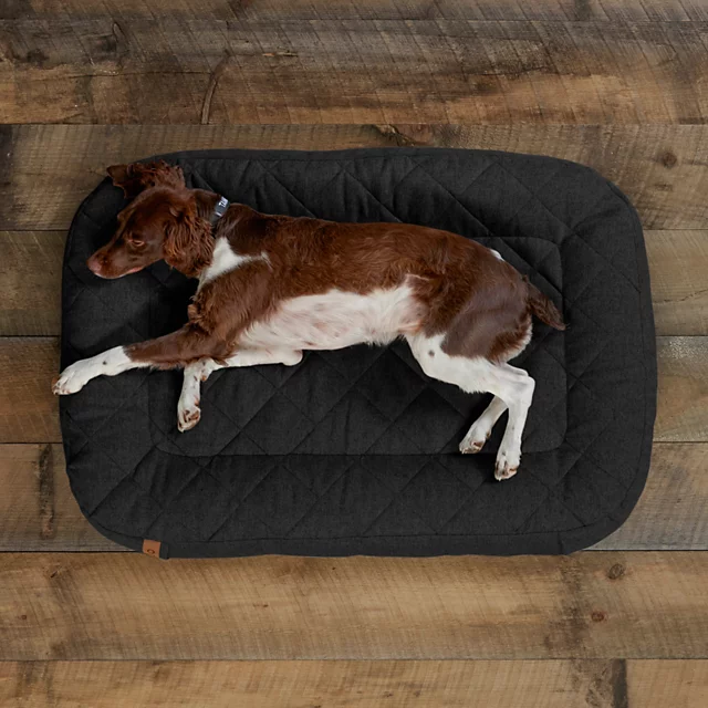 Orvis Memory Foam Lounger Dog Bed CHARCOAL