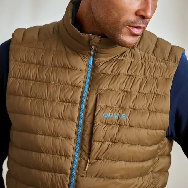 Orvis Men’s Drift Vest FIELD KHAKI