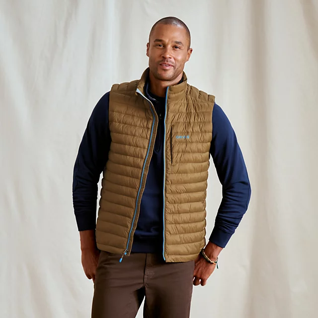 orvis Men’s Drift Vest FIELD KHAKI