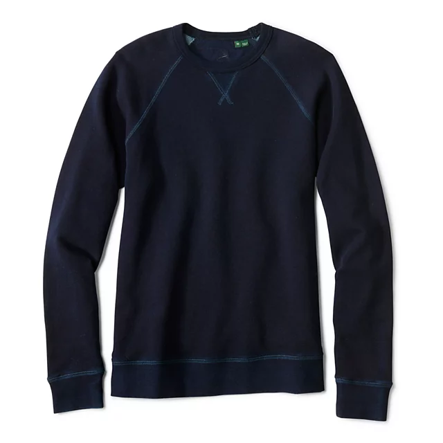 orvis Men’s Indigo Crewneck Sweatshirt DARK INDIGO