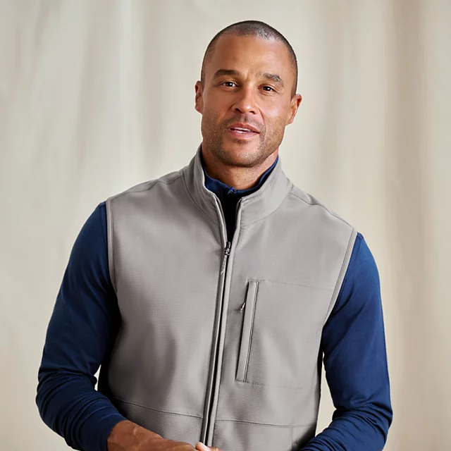 Orvis Men’s Outbound Fleece Vest STERLING