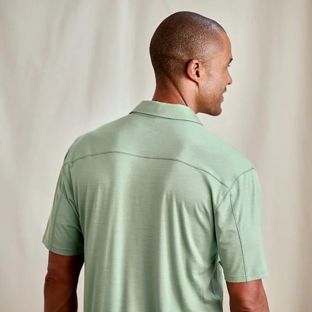 Orvis Men’s Outbound Merino Polo ALOE