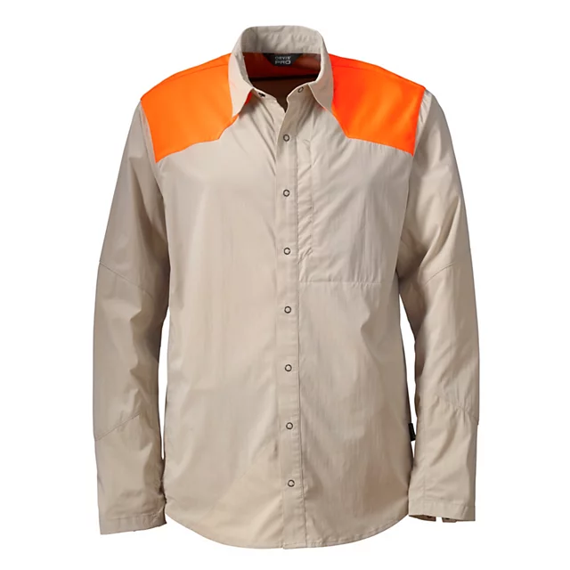 orvis Men’s PRO LT Upland Shirt BLAZE/SAND